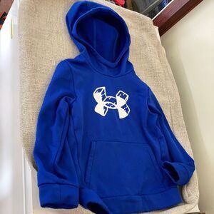 Under armor blue hoodie jacket